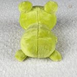 Peluche grenouille enfant, douce et réconfortante