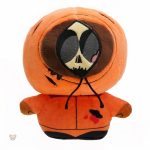 Peluche effrayante Kenny, personnage emblématique de South Park