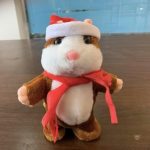 Hamster parlant câlin, parfait pour Noël et les fêtes
