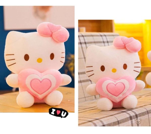 Doux câlin Hello Kitty pour moments tendres