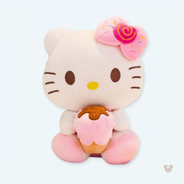 peluche-hello-kitty-douce-gourmandise-estivale-1 Peluche Hello Kitty douce et estivale