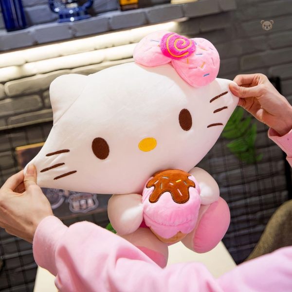 Peluche Hello Kitty en forme de gourmandise