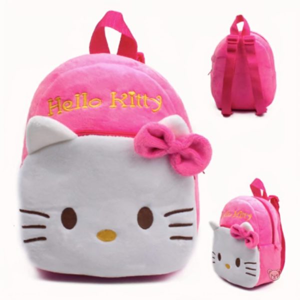 Peluche sac à dos enfant Hello Kitty, design adorable