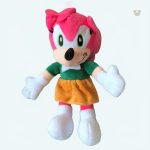 Peluche hérisson Amy rose Sonic douce pour enfants