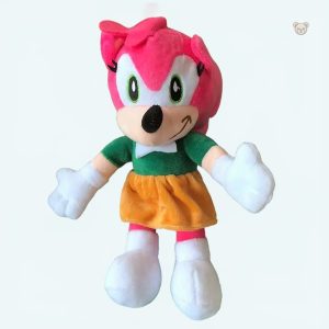 Peluche hérisson Amy rose Sonic douce pour enfants