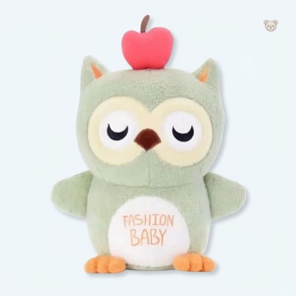 peluche-hibou-gris-doux-nuit-cocooning-chambre-chaleureuse-1 Peluche hibou gris doux pour une chambre cocooning