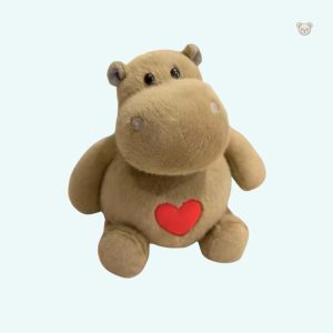 Hippopotame doux, parfait pour les câlins et le réconfort
