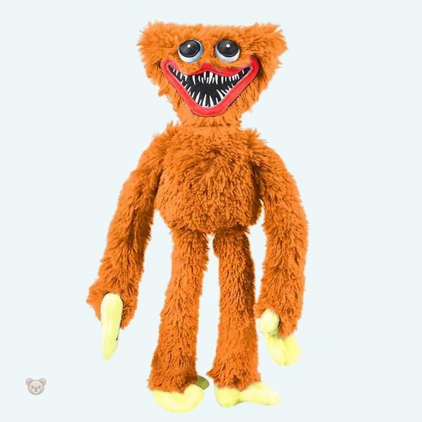 peluche-huggy-wuggy-effrayant-orange-vert-doux-enfant-1 Peluche Huggy Wuggy orange et vert douce pour enfant