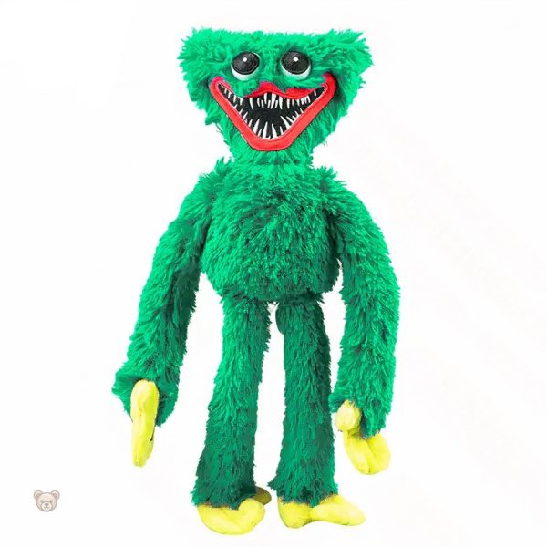 Huggy Wuggy doux en peluche, couleur orange et verte