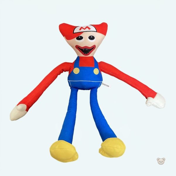 peluche-huggy-wuggy-mario-effrayant-doux-enfant-1 Peluche Huggy Wuggy Mario douce et effrayante pour enfant