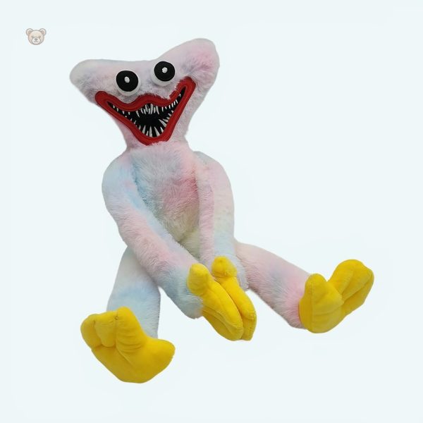 peluche-huggy-wuggy-multicolore-effrayant-calin-doux-1 Peluche Huggy Wuggy multicolore douce et câline