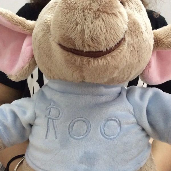 Décoration tendre en peluche kangourou pour les petits