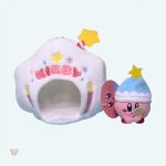 Peluche Kirby étoile blanche douce et câline pour enfants