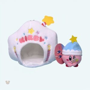 Peluche Kirby étoile blanche douce et câline pour enfants