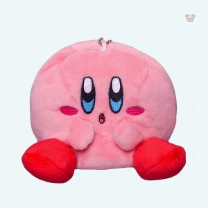 Peluche douce Kirby avec joues rouges