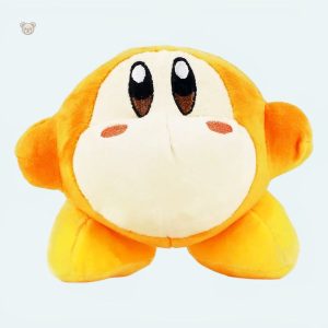 Peluche douce Kirby orange câlin de l'univers Nintendo