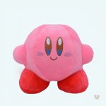 Peluche douce Kirby rose pour la décoration de chambre d'enfant