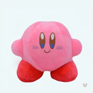 Peluche douce Kirby rose pour la décoration de chambre d'enfant