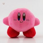 Peluche douce Kirby avec sourire joyeux pour câlins