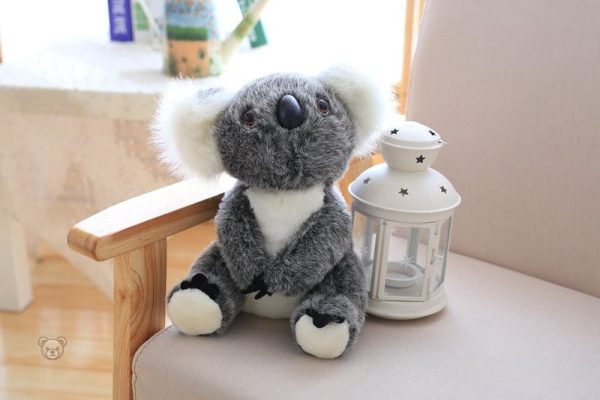 Peluche de koala et son bébé, douce et aimante