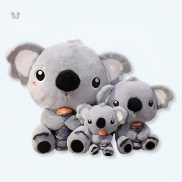 peluche-koala-gourmand-doux-calin-enfant-jeu-foret-1 Peluche koala doux et câlin pour enfants