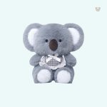 Peluche koala gris douce pour câlins enfantins