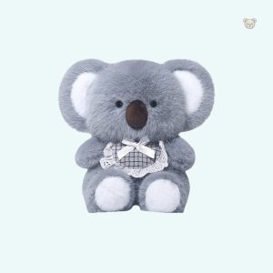 Peluche koala gris douce pour câlins enfantins