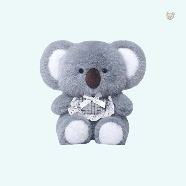 peluche-koala-gris-calin-douceur-univers-enfant-1 Peluche koala gris douce pour câlins enfantins