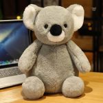 Peluche koala gris douce et câline