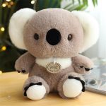 Koala en peluche avec de grandes oreilles adorables