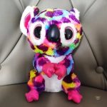 Peluche câlin koala TY, multicolore et douce pour les petits