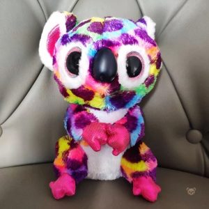 Peluche câlin koala TY, multicolore et douce pour les petits