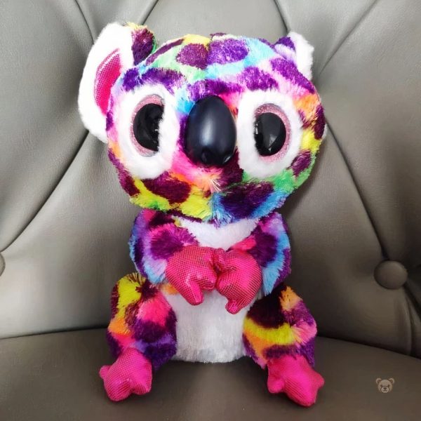 Peluche câlin koala TY, multicolore et douce pour les petits