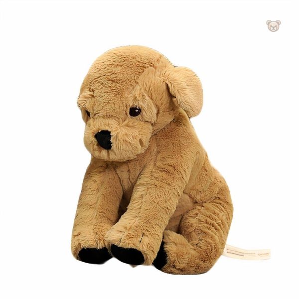Peluche réaliste labrador, parfait pour les câlins