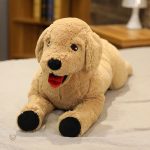 Compagnon en peluche labrador, doux et câlin pour enfants