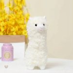 Peluche douce alpaga idéale pour les câlins