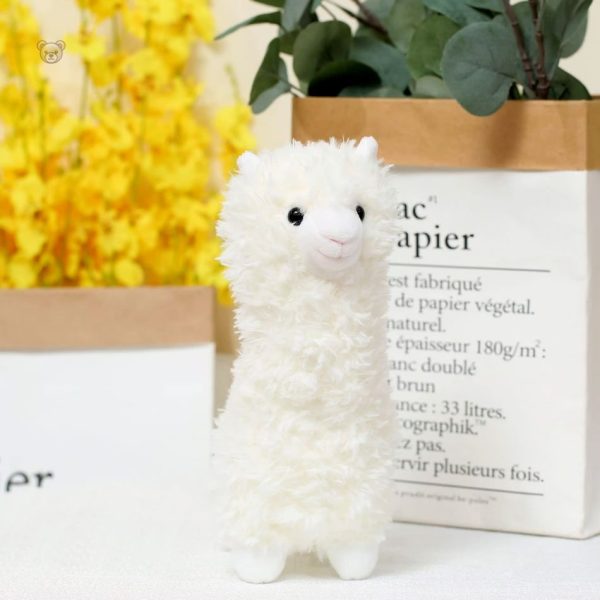 Alpaga en peluche confortable pour les petits