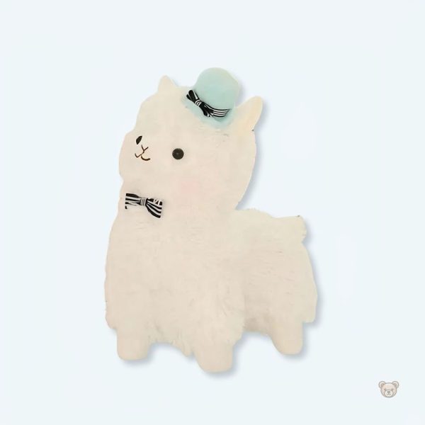 peluche-lama-bleu-calin-doux-enfant-decoration-chambre-1 Peluche lama bleu douce pour enfants