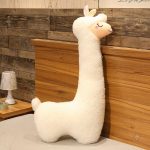 Lama en peluche géant, idéal pour le confort des enfants