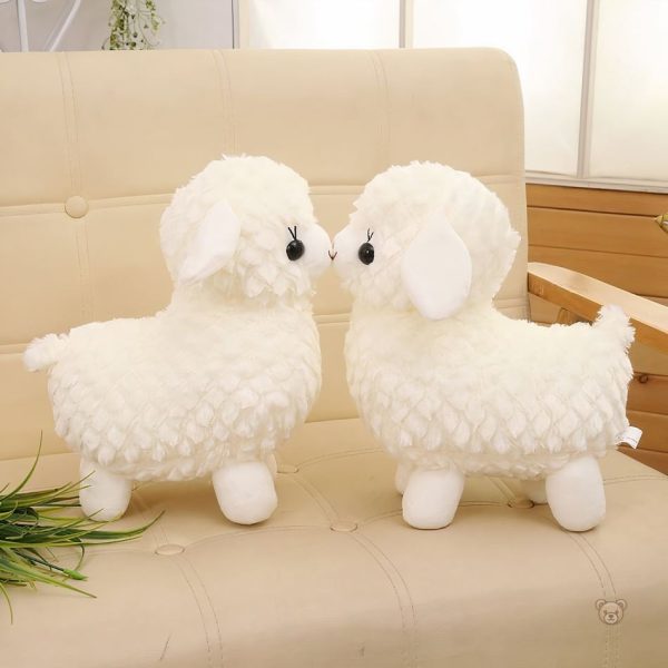 Peluche enfantine de lama, univers animal câlin