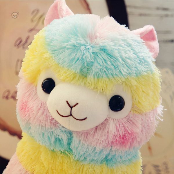 Jouet en peluche multicolore pour les petits enfants