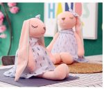 Peluche lapin, longues oreilles, compagnon de jeu adorable