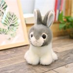 Peluche lapin mignonne, idéale pour le réconfort des enfants