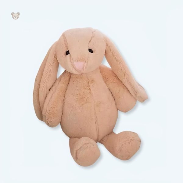 peluche-lapin-beige-kawaii-doux-et-calin-pour-enfants-1 Peluche lapin beige Kawaii douce pour câlins d'enfants