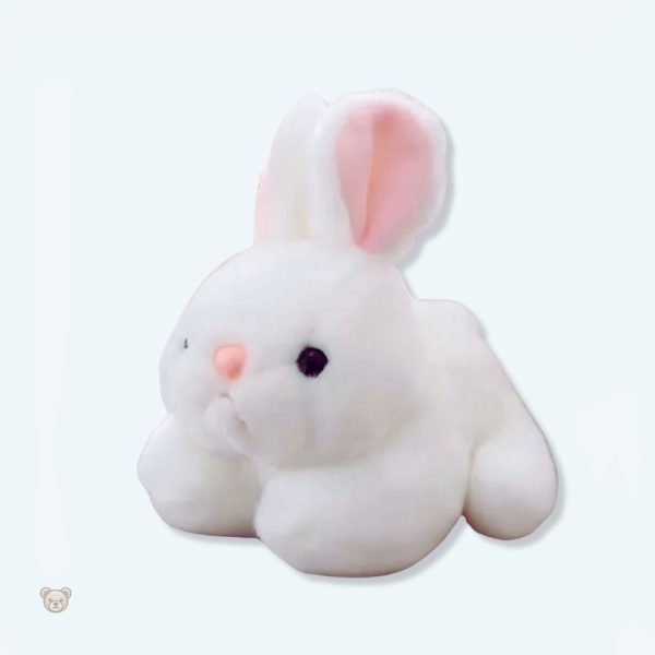 peluche-lapin-blanc-calin-douceur-enfant-chambre-1 Peluche lapin blanc douce pour enfant