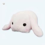 Peluche lapin blanc doux pour enfant