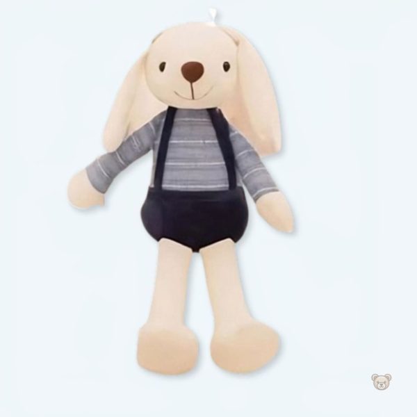 peluche-lapin-bleu-doux-calin-enfant-chambre-deco-1 Peluche lapin bleu doux pour enfants