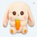 Peluche lapin doux câlin pour enfants