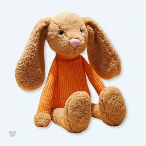 Peluche lapin doux pour enfants