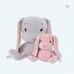 Peluche lapin doux pour enfants, idéal pour des câlins